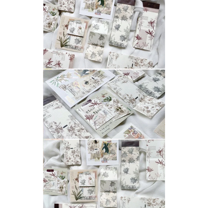 竹工凡花 春天的呢喃祝福 金合/射干/九重葛 便簽本 共三款 / 便條紙/手帳素材【立夏手帳生活】-細節圖3