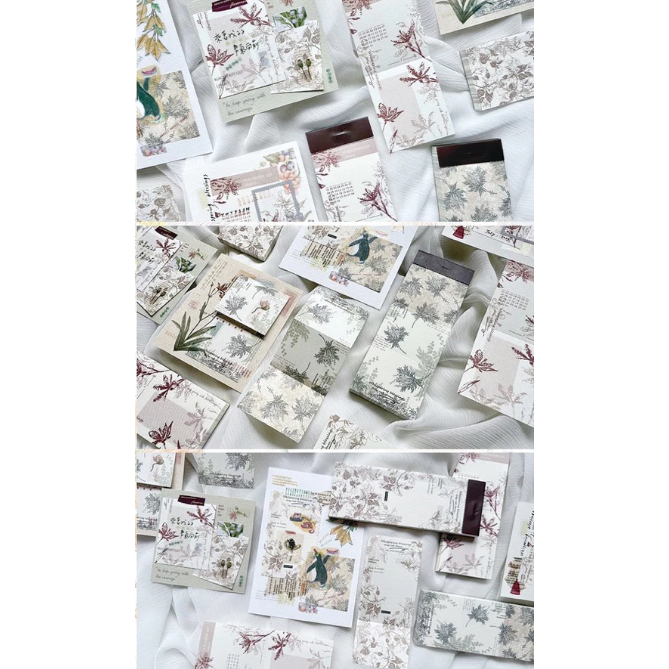 竹工凡花 春天的呢喃祝福 金合/射干/九重葛 便簽本 共三款 / 便條紙/手帳素材【立夏手帳生活】-細節圖4