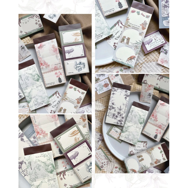 竹工凡花 秋冬的便簽本 鈴蘭/鐵線蓮/冰島罌粟/mushroooooms/跟著動物迺市仔/聖誕祝福【立夏手帳生活】-細節圖2