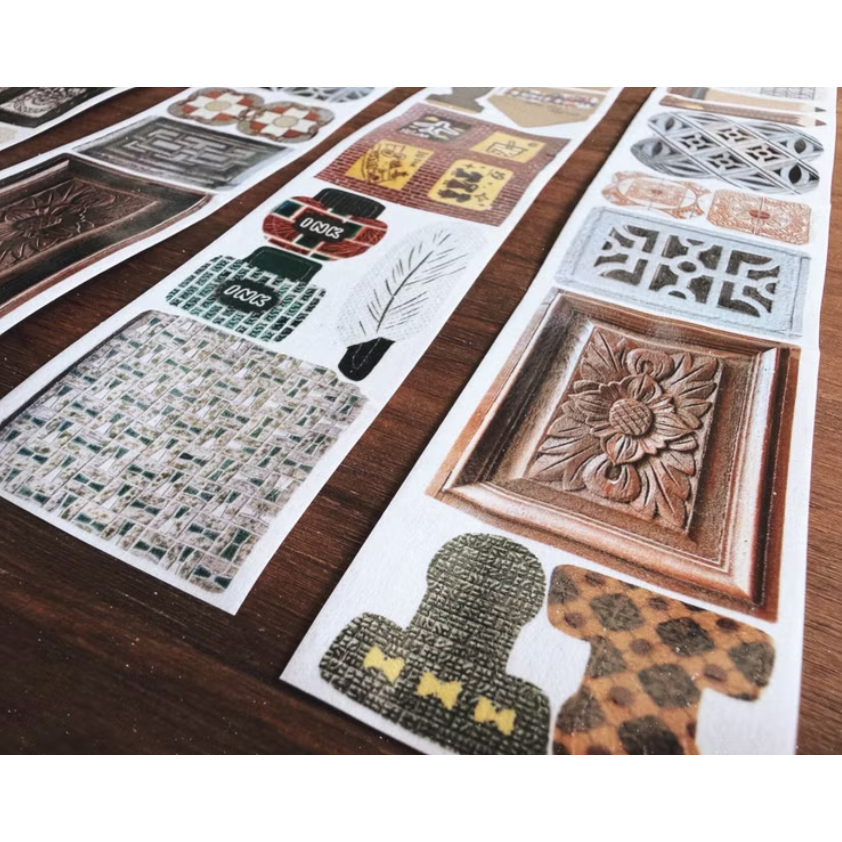 【文具小集】fafa製造所 散步筆記 4cm割型和紙膠帶【立夏手帳生活】-細節圖2