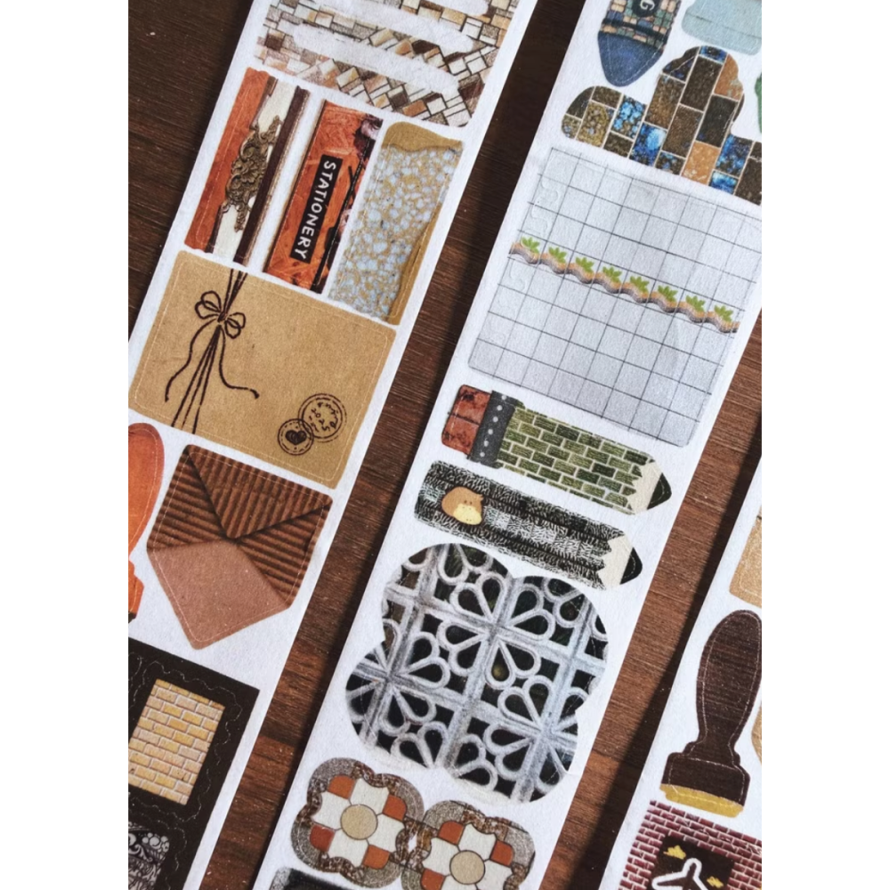 【文具小集】fafa製造所 散步筆記 4cm割型和紙膠帶【立夏手帳生活】-細節圖3