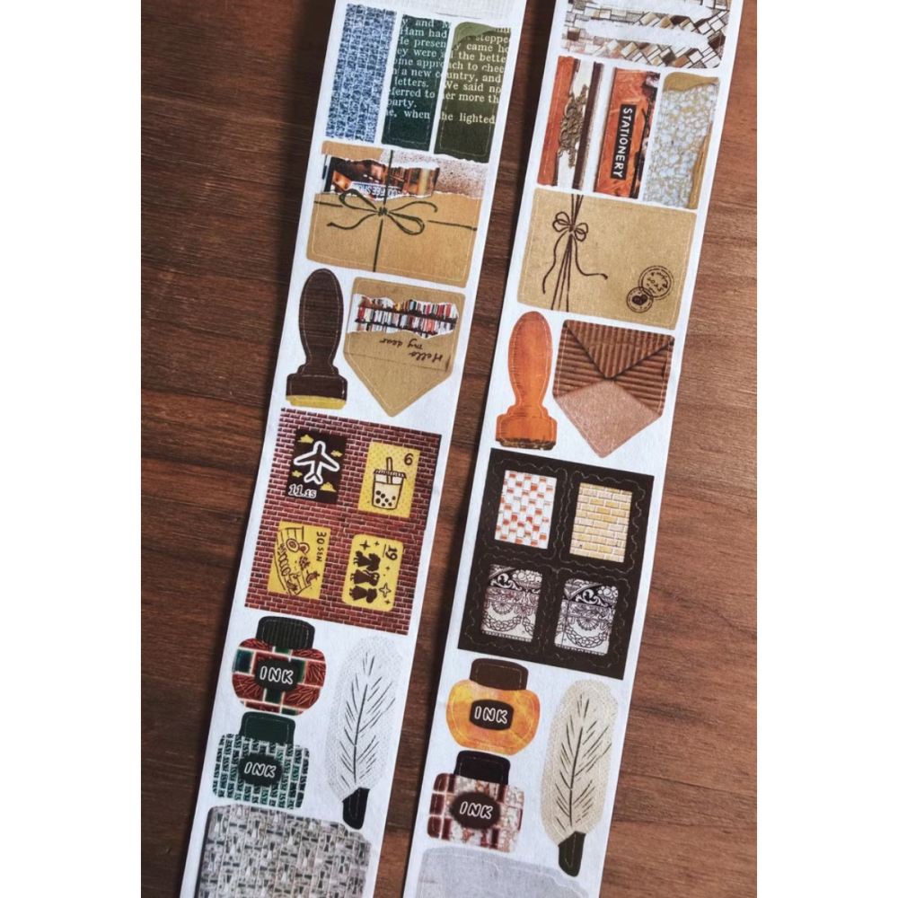 【文具小集】fafa製造所 散步筆記 4cm割型和紙膠帶【立夏手帳生活】-細節圖4