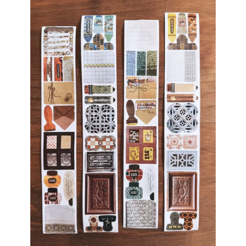 【文具小集】fafa製造所 散步筆記 4cm割型和紙膠帶【立夏手帳生活】-細節圖5