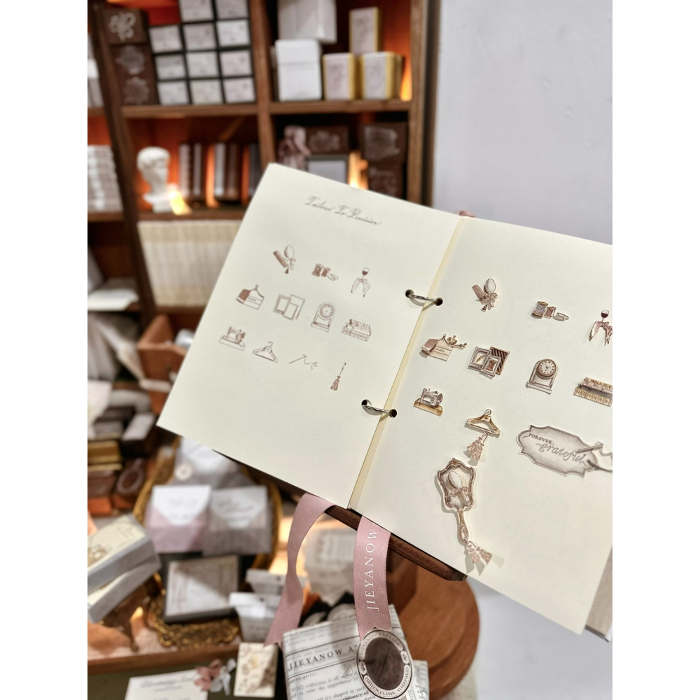 【全系列單購/包套】Jieyanow Atelier 訂製假期Tailored to Precision系列 印章 便簽-細節圖3