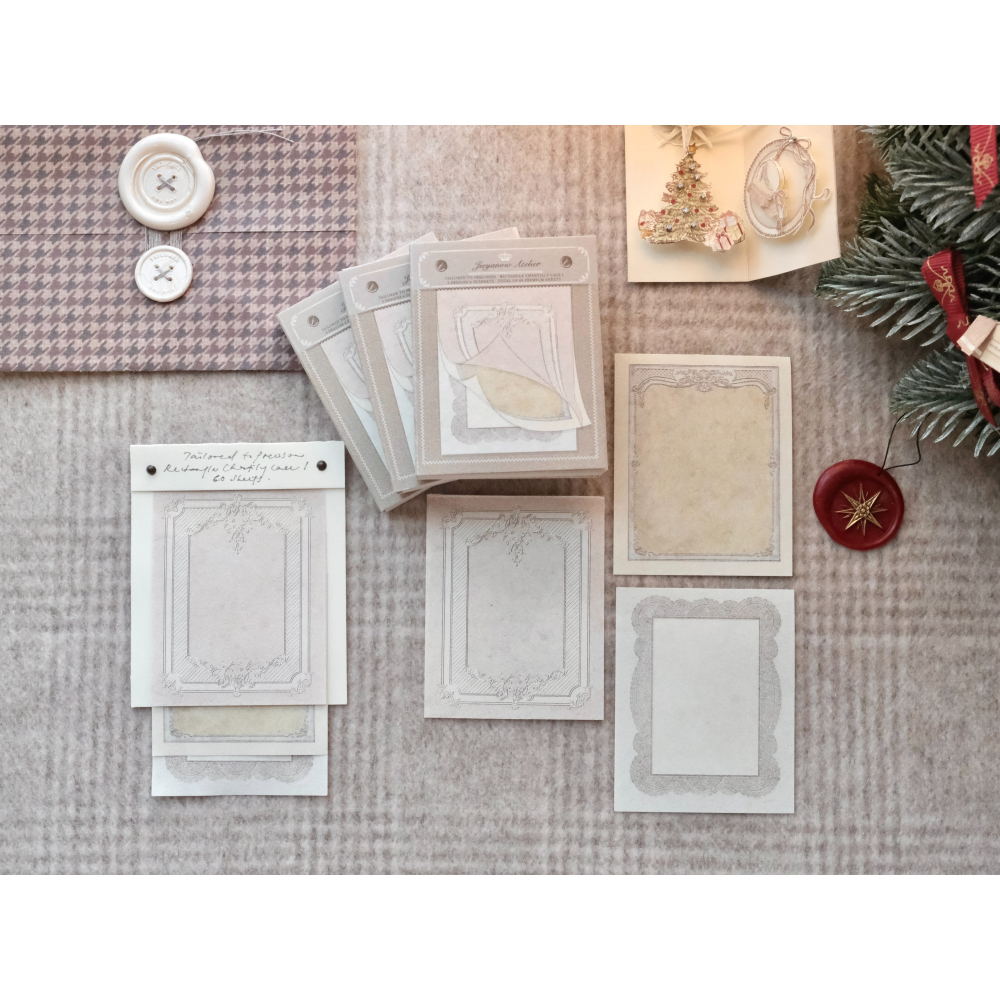 【全系列單購/包套】Jieyanow Atelier 訂製假期Tailored to Precision系列 印章 便簽-細節圖6