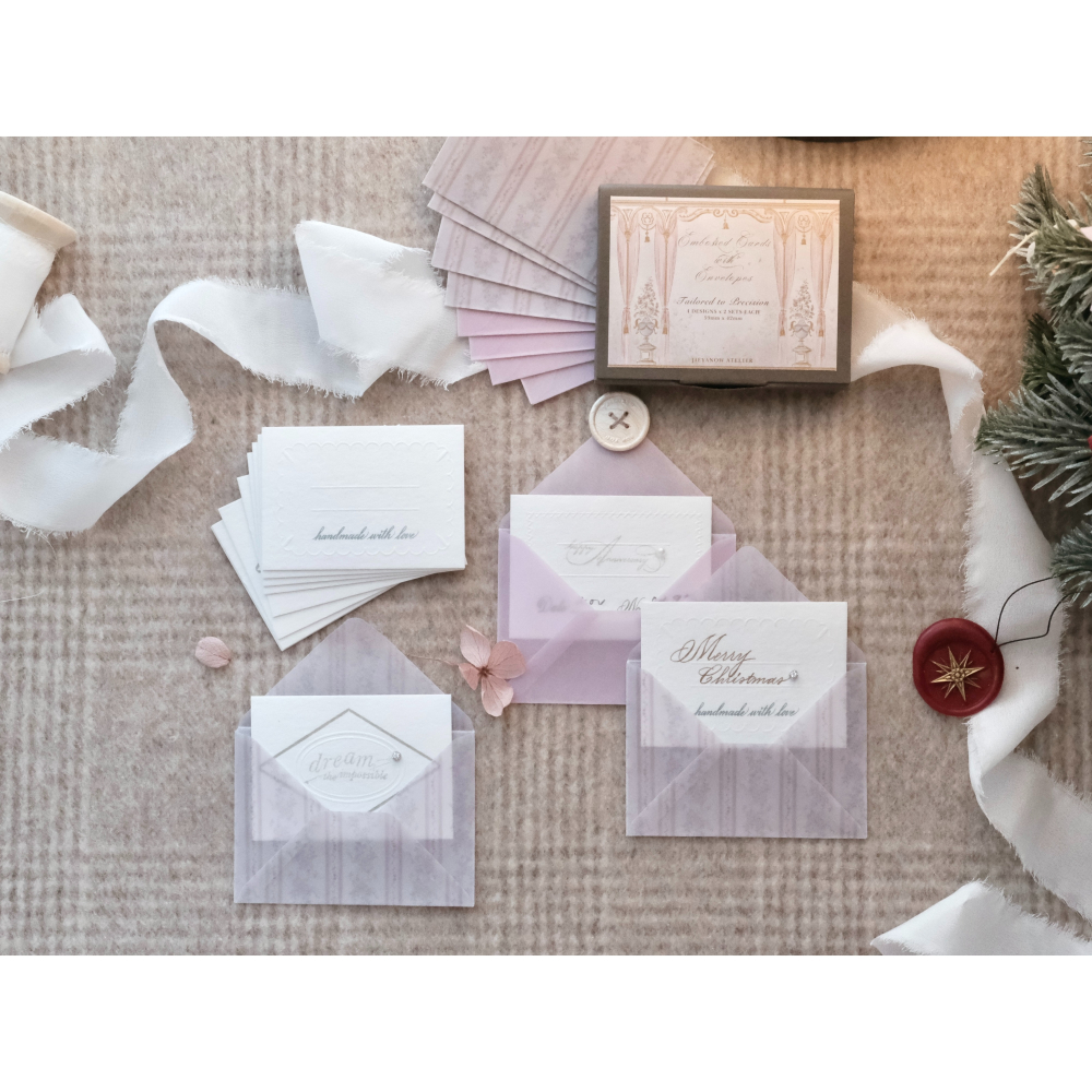 【全系列單購/包套】Jieyanow Atelier 訂製假期Tailored to Precision系列 印章 便簽-細節圖8