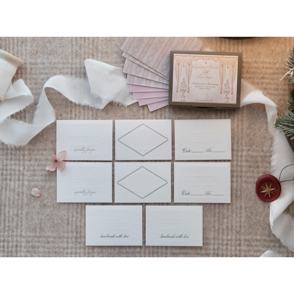 【全系列單購/包套】Jieyanow Atelier 訂製假期Tailored to Precision系列 印章 便簽-細節圖9