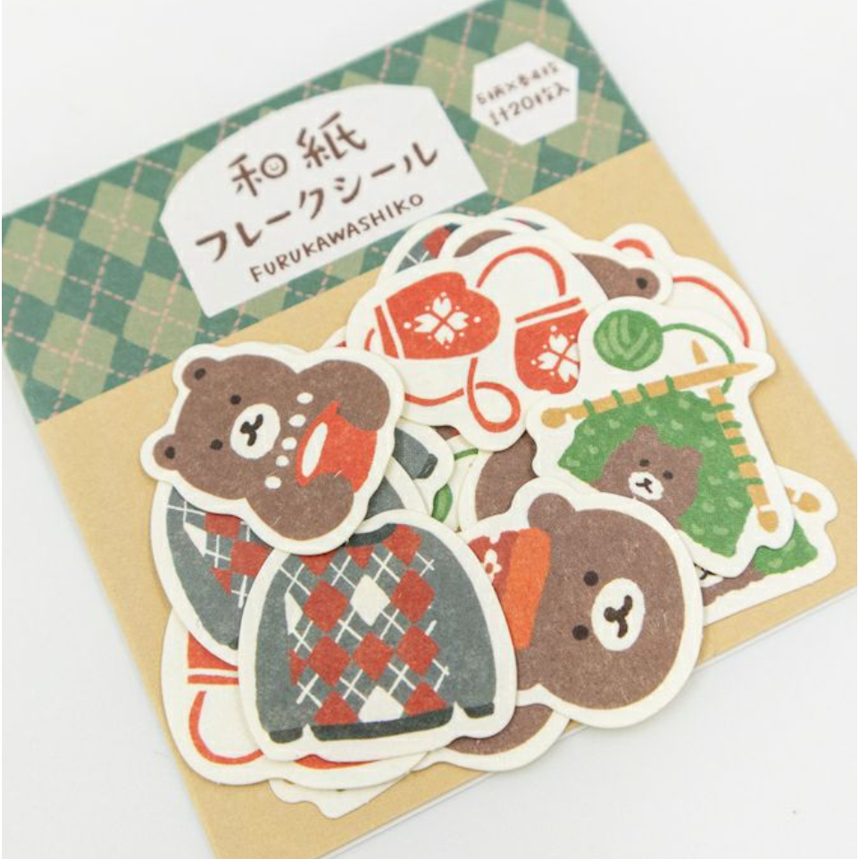 【新5款】古川紙工 2025冬季+2026春季系列 割型貼紙包【立夏手帳生活】-細節圖9