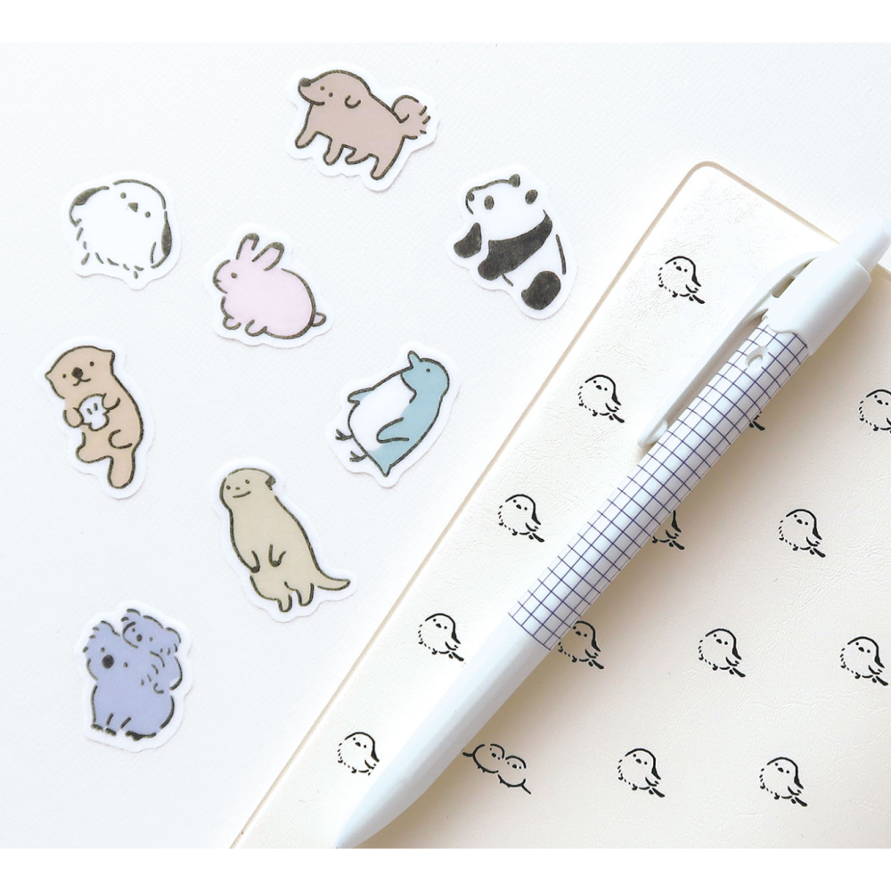 【6款】日本EL COMMUN 手帳貼紙組 割型貼紙包【立夏手帳生活】-細節圖4