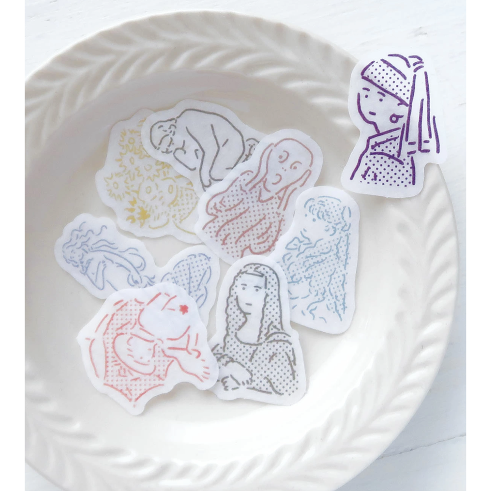 【6款】日本EL COMMUN 手帳貼紙組 割型貼紙包【立夏手帳生活】-細節圖6