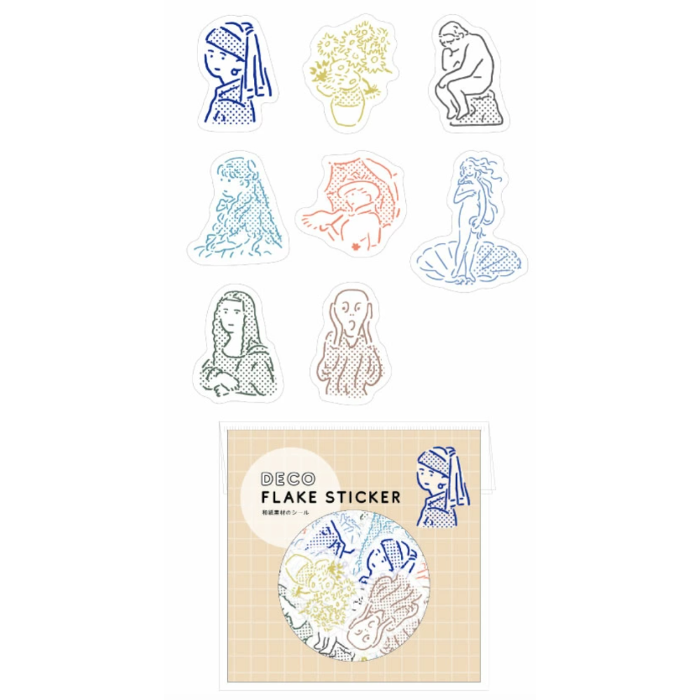 【6款】日本EL COMMUN 手帳貼紙組 割型貼紙包【立夏手帳生活】-規格圖6