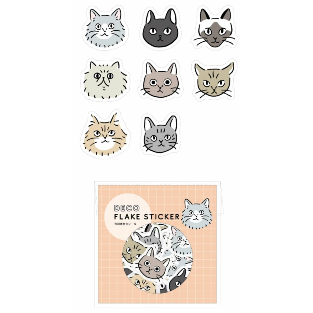 【6款】日本EL COMMUN 手帳貼紙組 割型貼紙包【立夏手帳生活】-規格圖6