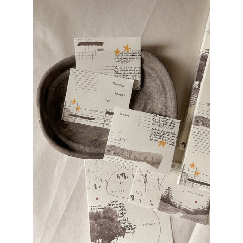 文具小集【2款】Asteroid B610小行星「時間曼波/流動時光」手撕便簽本【立夏手帳生活】-細節圖2