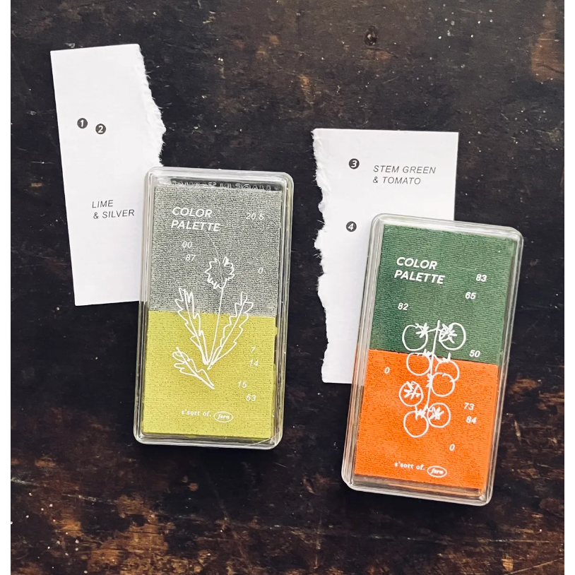 羊君 調色盤The Color Palette 8色限定印台組【立夏手帳生活】-細節圖2