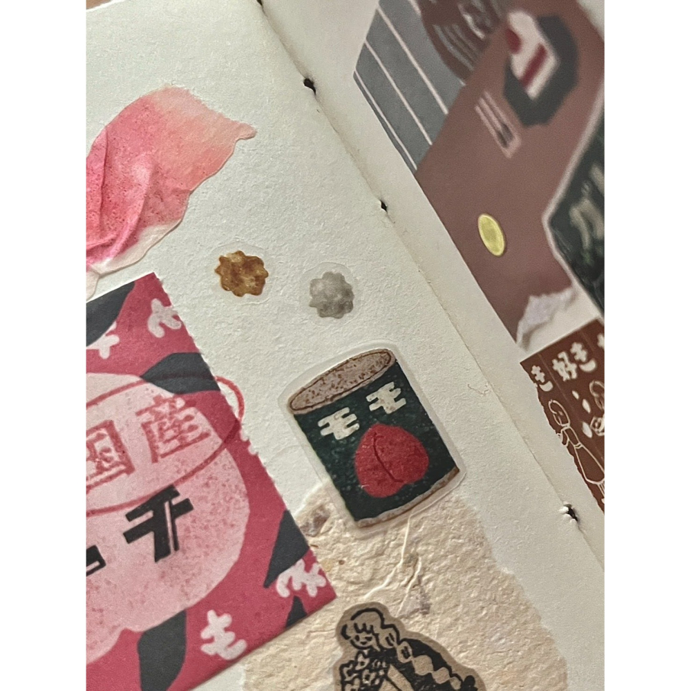 微瘋畫室 柑仔店 3.5cm切形PET膠帶【立夏手帳生活】-細節圖10