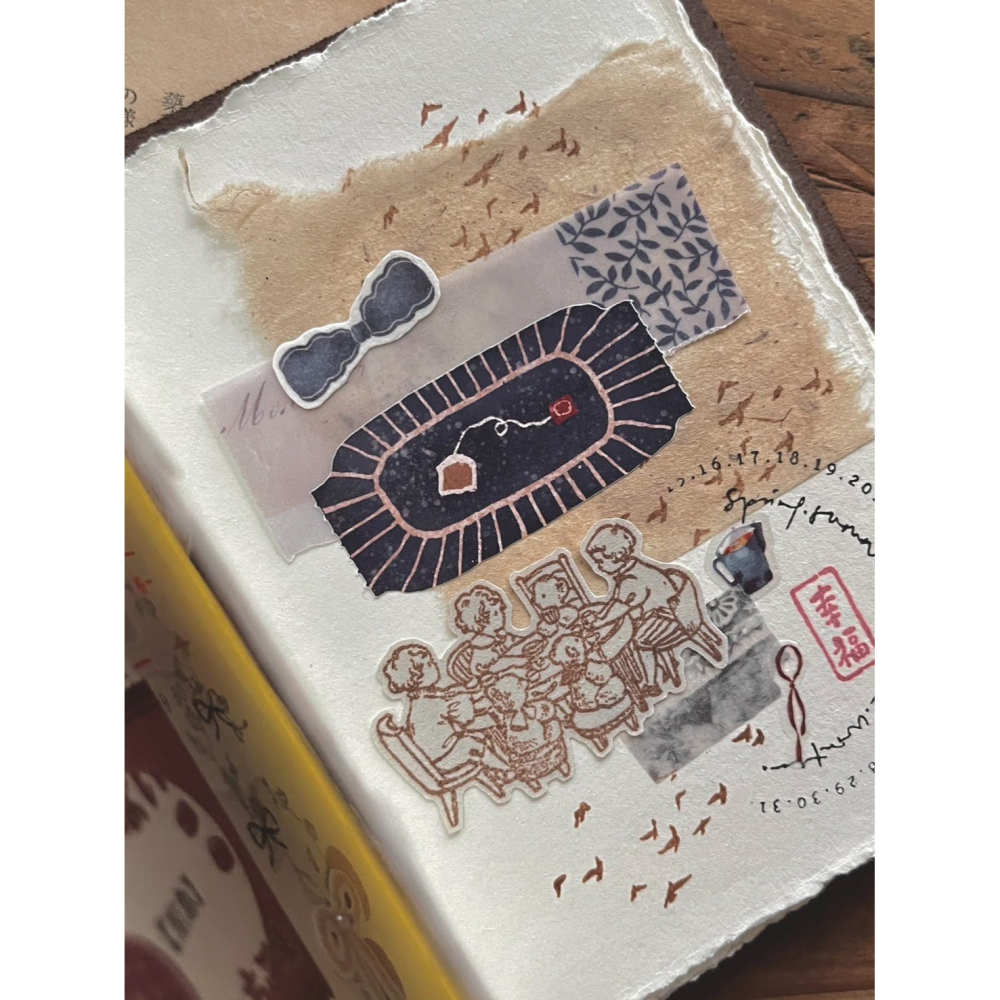 微瘋畫室 布標 2.5cm造型紙膠帶【立夏手帳生活】-細節圖7