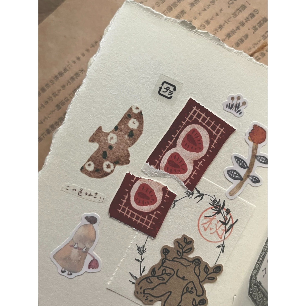 微瘋畫室 布標 2.5cm造型紙膠帶【立夏手帳生活】-細節圖8