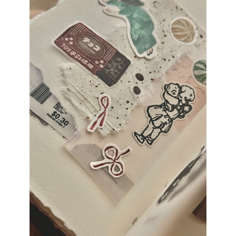 微瘋畫室 蝴蝶結 3cm切形和紙膠帶【立夏手帳生活】-細節圖6