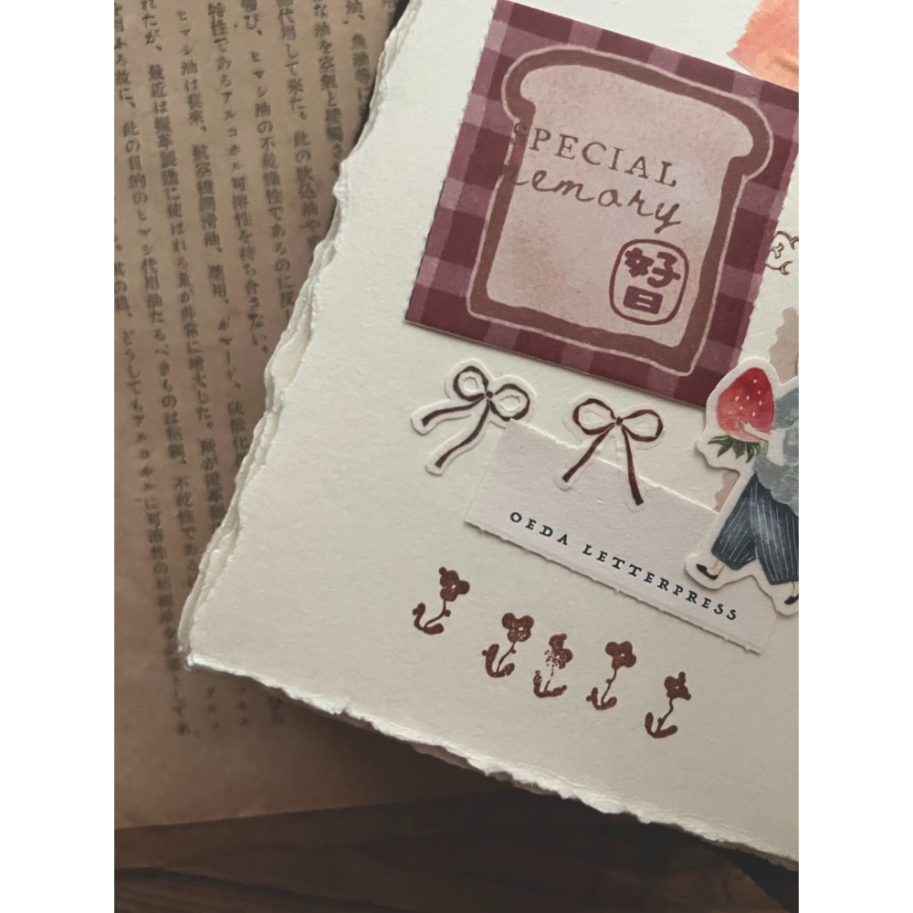 微瘋畫室 蝴蝶結 3cm切形和紙膠帶【立夏手帳生活】-細節圖7