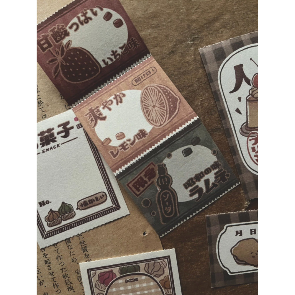 【3款】微瘋畫室 點心時間系列 便箋本【立夏手帳生活】-細節圖4