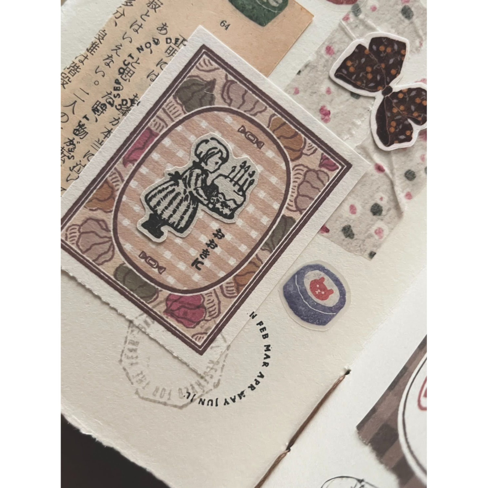 【3款】微瘋畫室 點心時間系列 便箋本【立夏手帳生活】-細節圖5