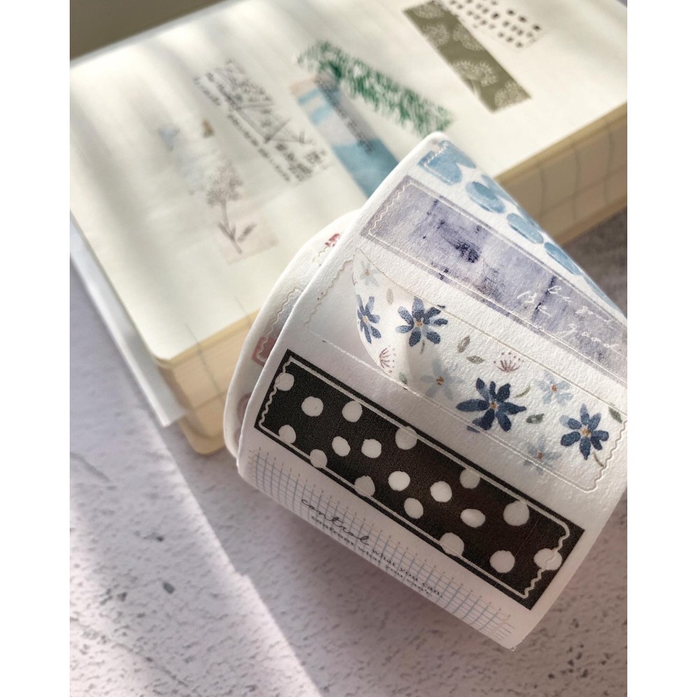 Pion 一段一段Paragraph 5cm和紙割型膠帶【立夏手帳生活】-細節圖3