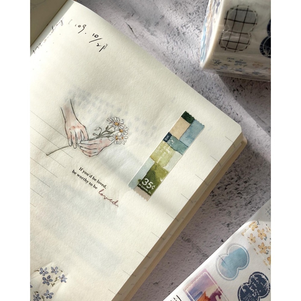 Pion 一段一段Paragraph 5cm和紙割型膠帶【立夏手帳生活】-細節圖6