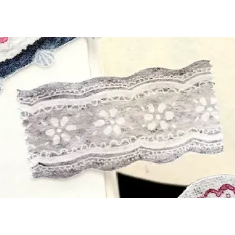 【造型3款】Pion「花灰/草莓/流蘇」1.5cm和紙膠帶【立夏手帳生活】-規格圖6