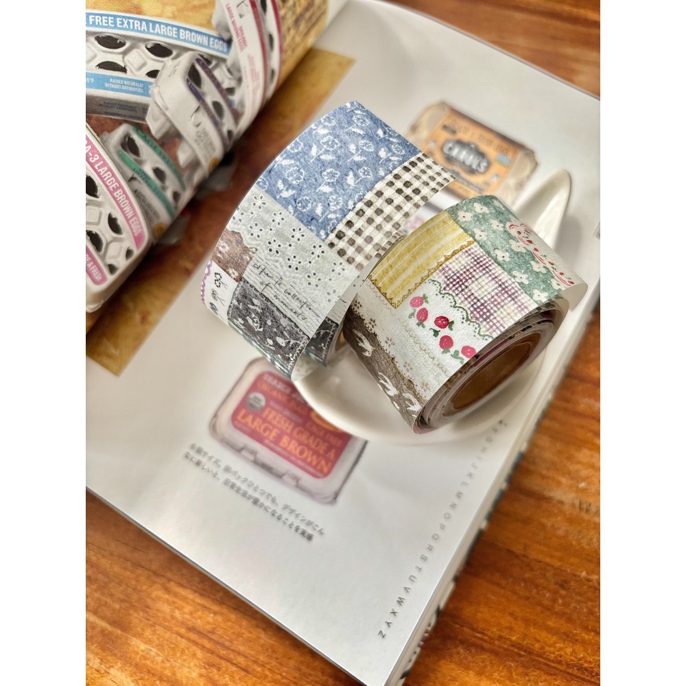 【2款】Pion「日光藍調Sunlight/春野小徑Spring」3cm和紙膠帶【立夏手帳生活】-細節圖3