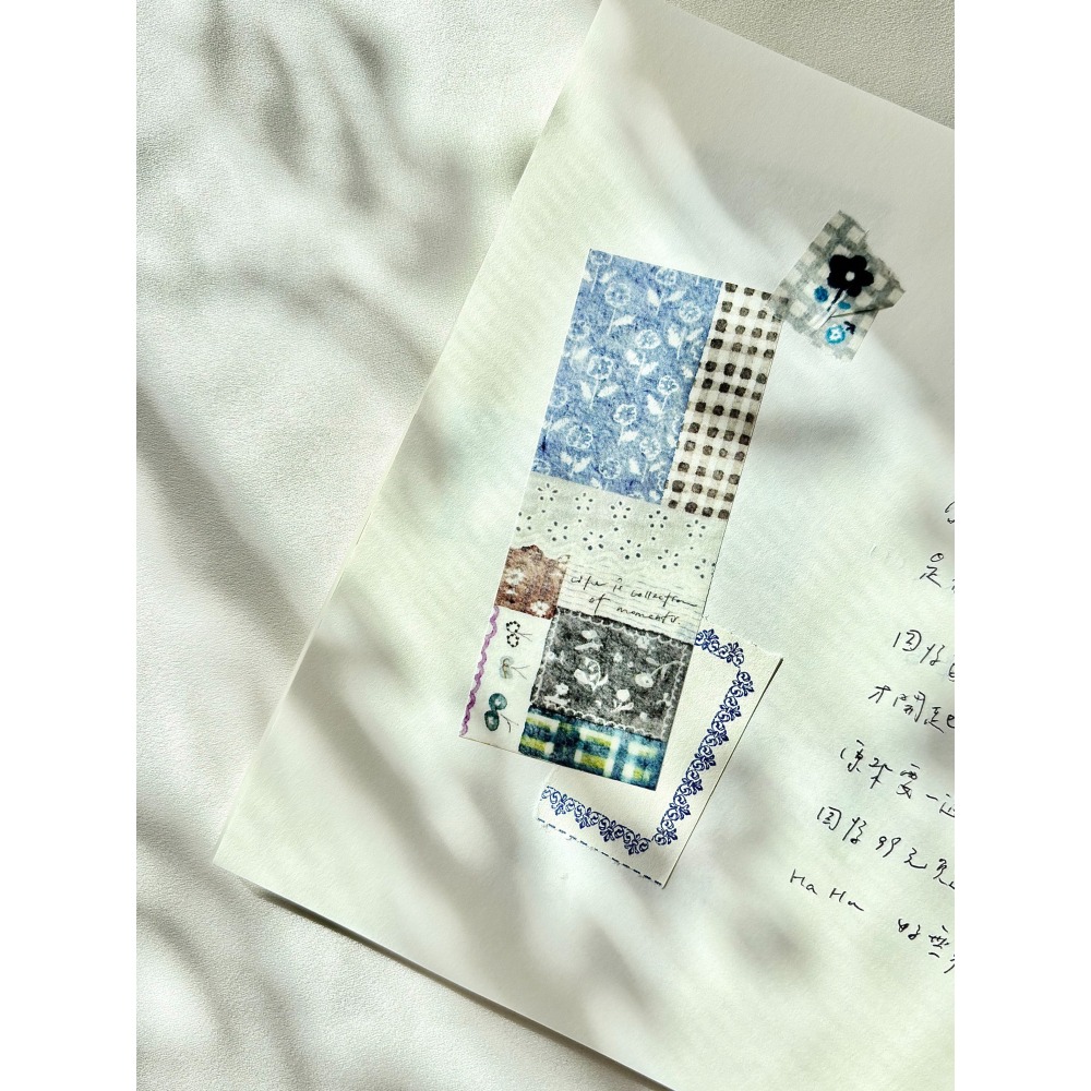 【2款】Pion「日光藍調Sunlight/春野小徑Spring」3cm和紙膠帶【立夏手帳生活】-細節圖6