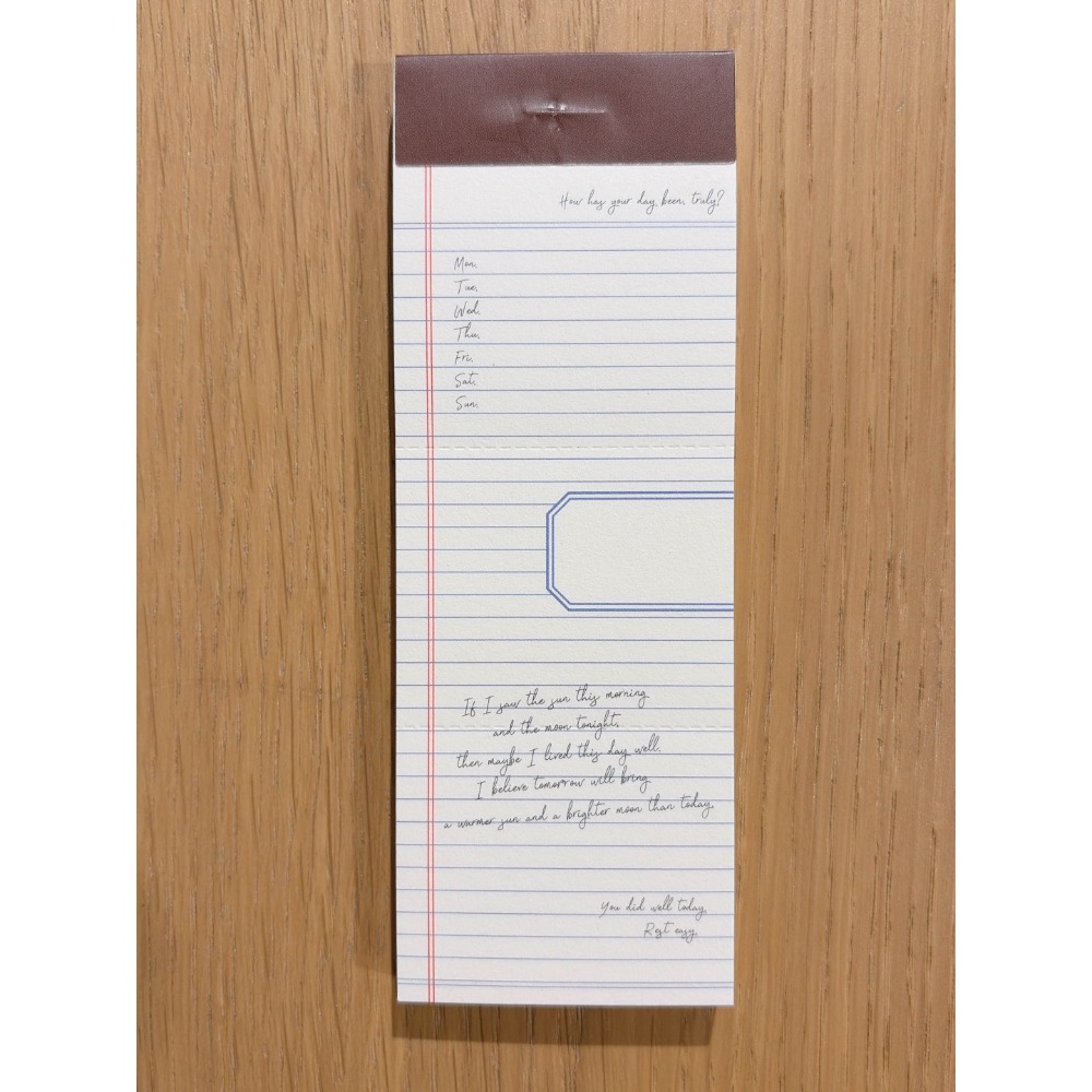 【5款】Maison de Summer夏日小屋 便簽本 手撕線【立夏手帳生活】-規格圖7