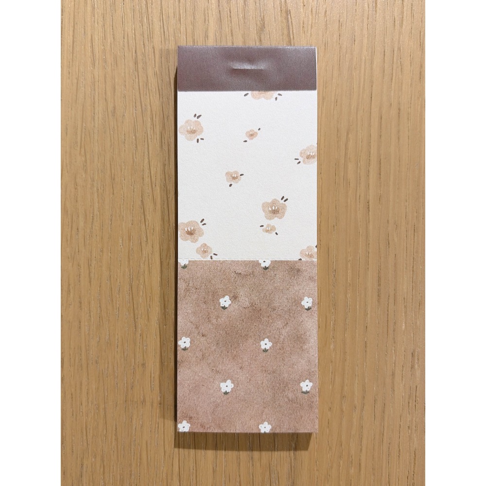棕色花花Brown Floral