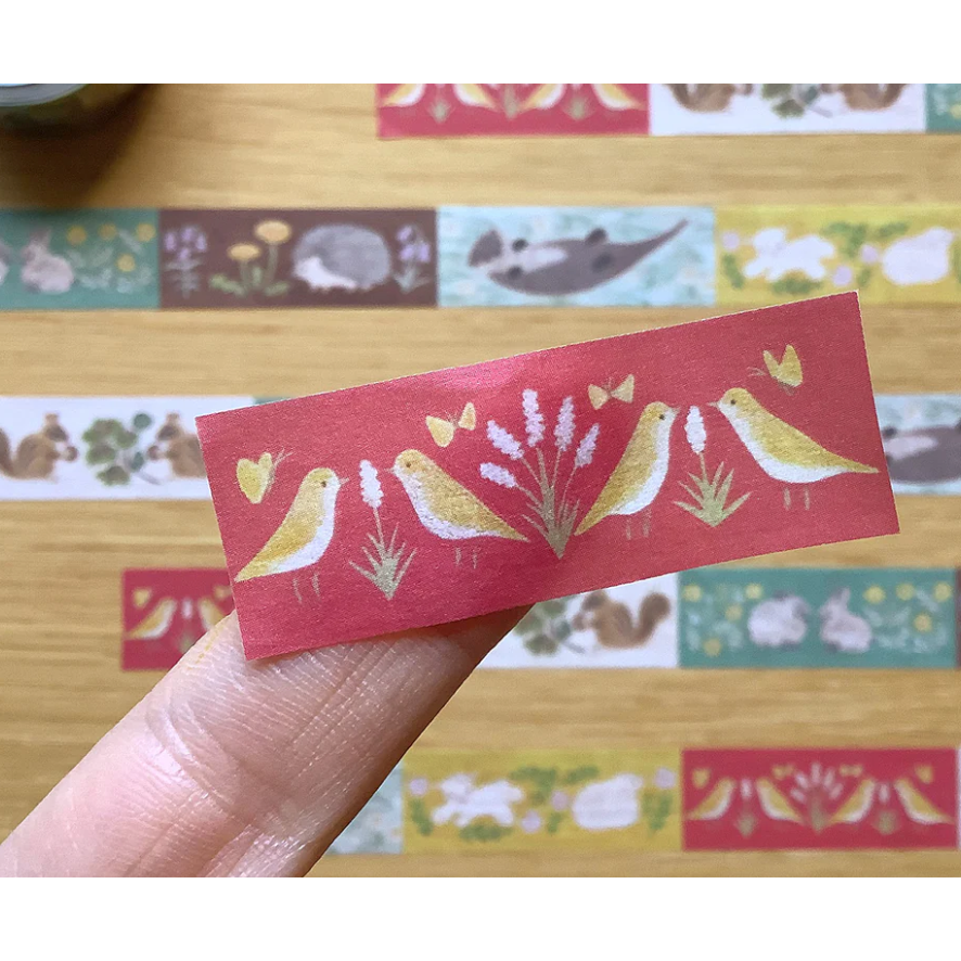 4legs 和紙膠帶 森林動物款 4 legs 日本製【立夏手帳生活】-細節圖6