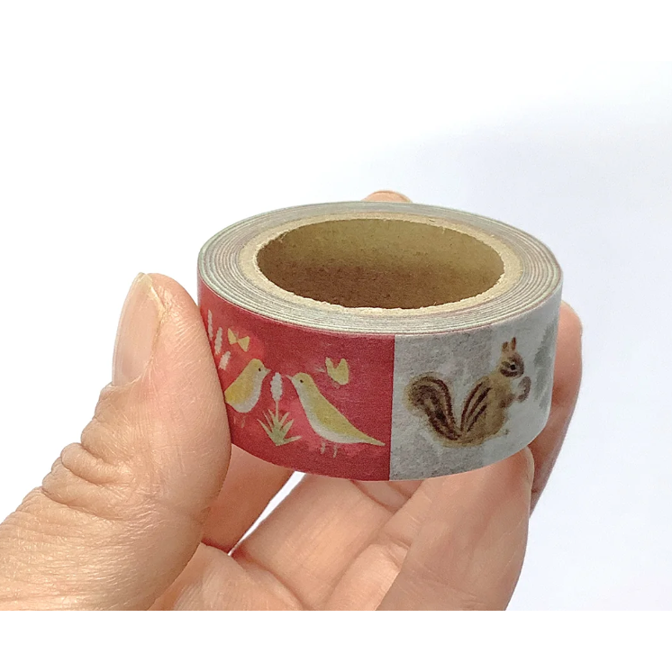 4legs 和紙膠帶 森林動物款 4 legs 日本製【立夏手帳生活】-細節圖8