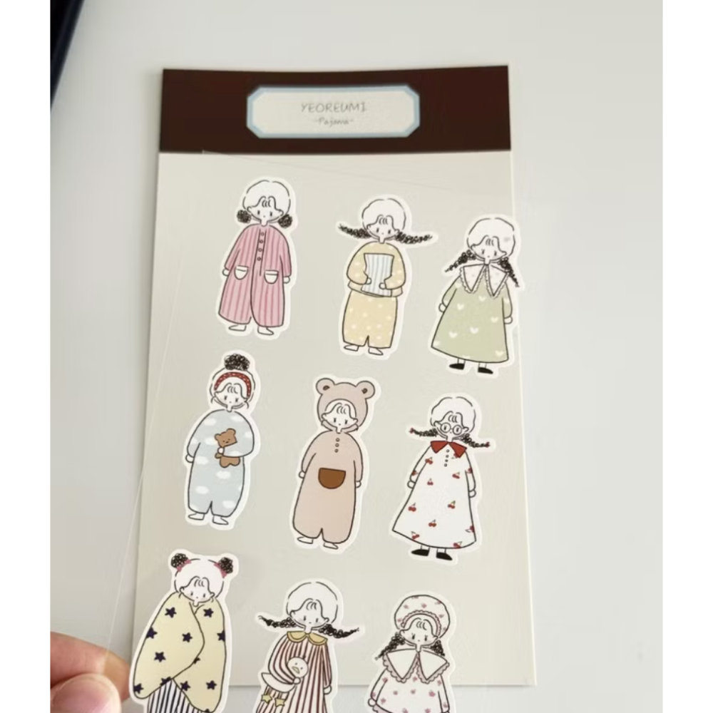 【5款】Maison de Summer夏日小屋 割型貼紙【立夏手帳生活】-細節圖3