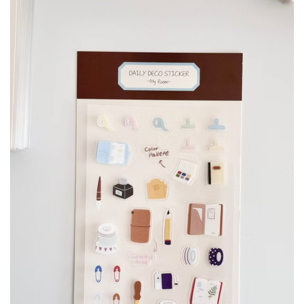 【5款】Maison de Summer夏日小屋 割型貼紙【立夏手帳生活】-細節圖4