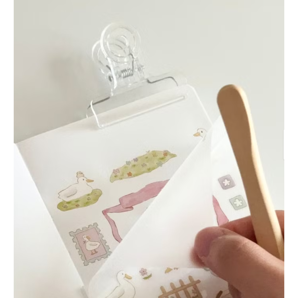 【4款】Maison de Summer夏日小屋 轉印貼紙【立夏手帳生活】-細節圖2