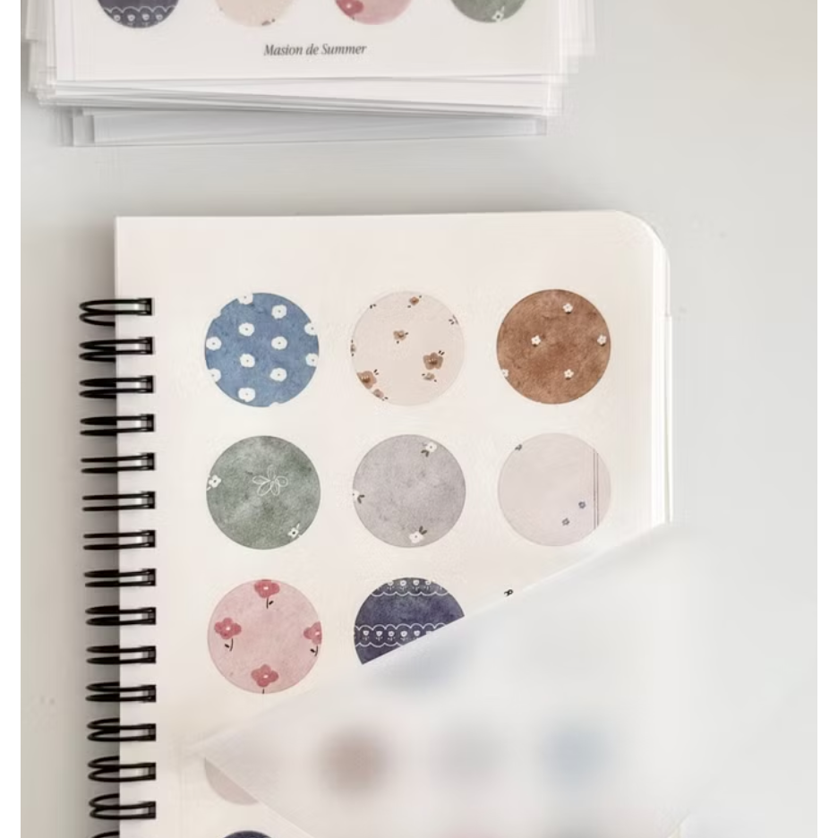【4款】Maison de Summer夏日小屋 轉印貼紙【立夏手帳生活】-細節圖5