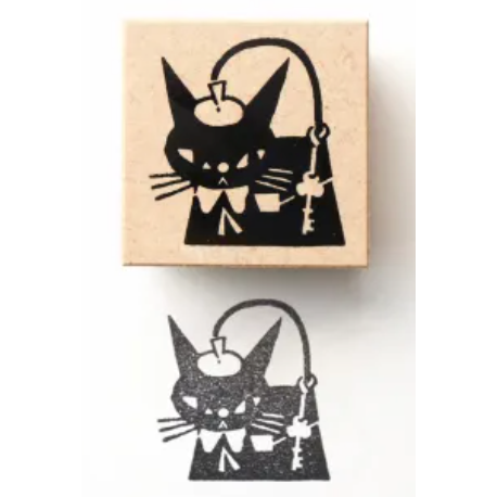 【6位插畫家/共24款】日本表現社 插畫印章 布川愛子 黑貓意匠 福岡麻利子 西淑 subikiawa 浅野みどり-規格圖6