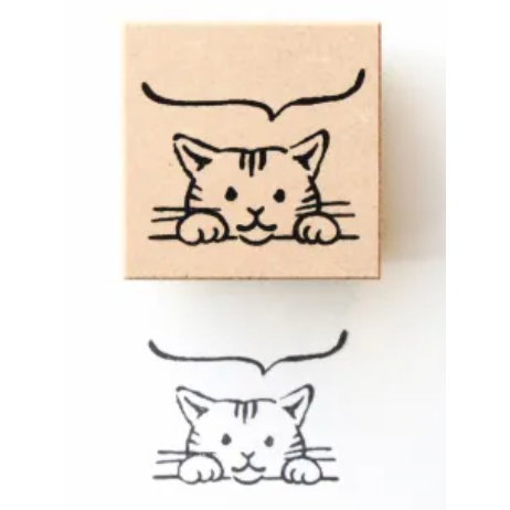 【6位插畫家/共24款】日本表現社 插畫印章 布川愛子 黑貓意匠 福岡麻利子 西淑 subikiawa 浅野みどり-規格圖6