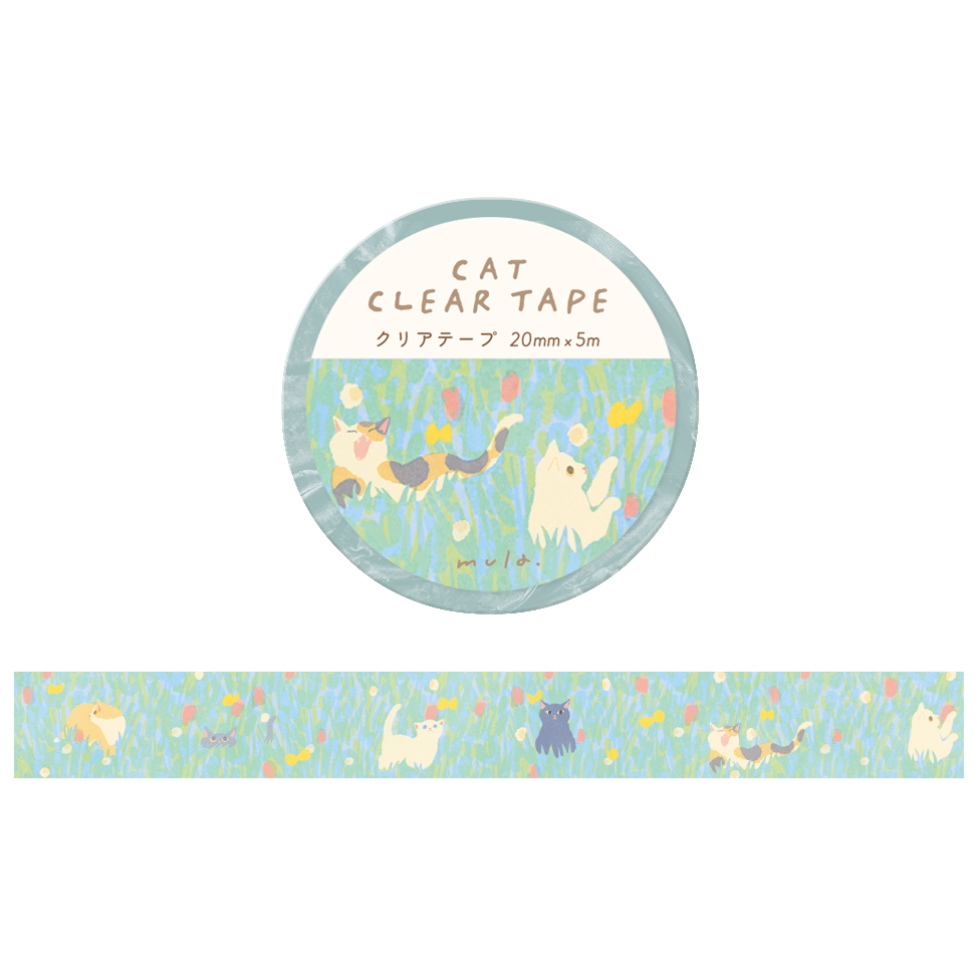 【2公分】貓咪花田（ねこと花畑）