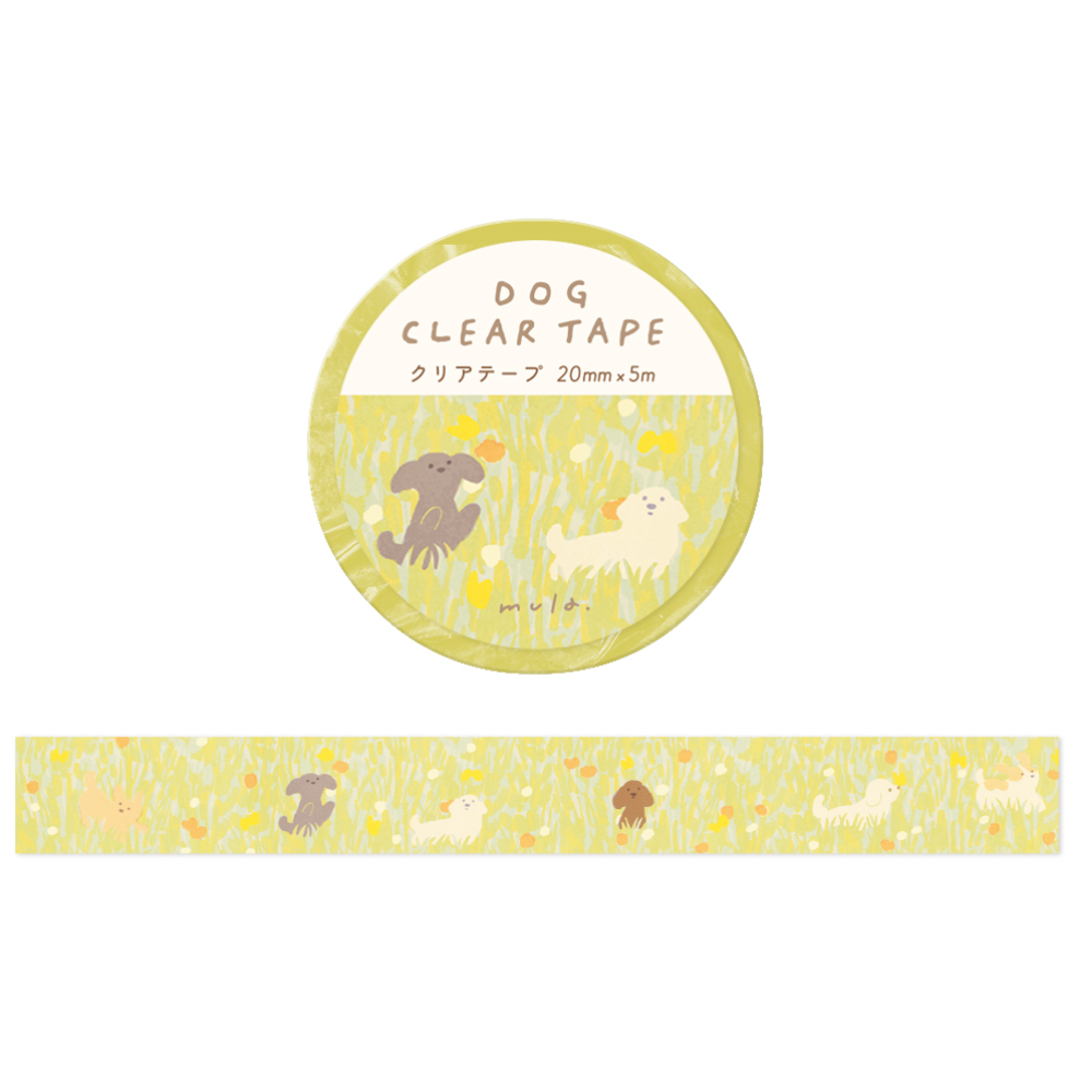 【2公分】狗狗花田（いぬと花畑）