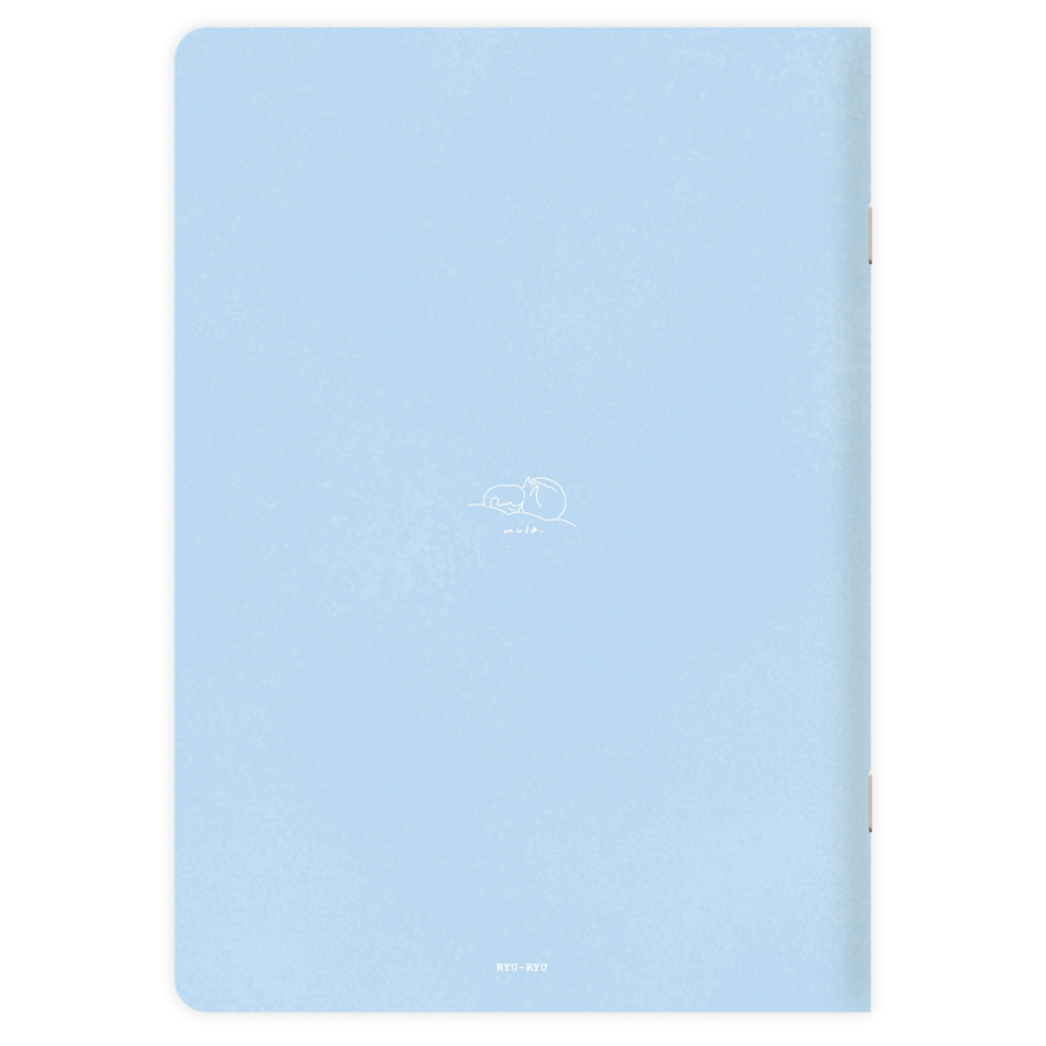 【3款】日本RYU-RYU「mula系列」A5尺寸方格筆記本 日本製 【立夏手帳生活】-細節圖2