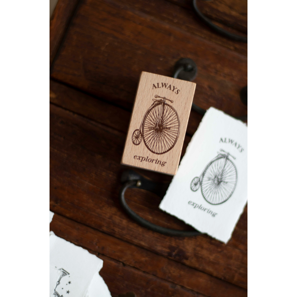 【7款】樂意Loi Design 小物選集、懷舊輪跡系列 櫸木印章【立夏手帳生活】-細節圖5