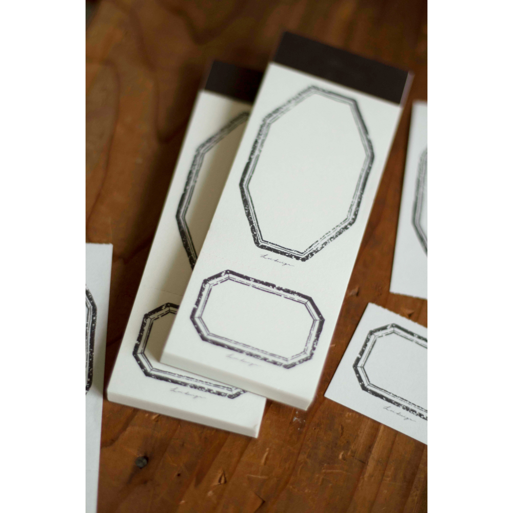 【復古框2款】樂意loidesign『灰色相框/木質相框』便箋本 便簽本【立夏手帳生活】-細節圖5