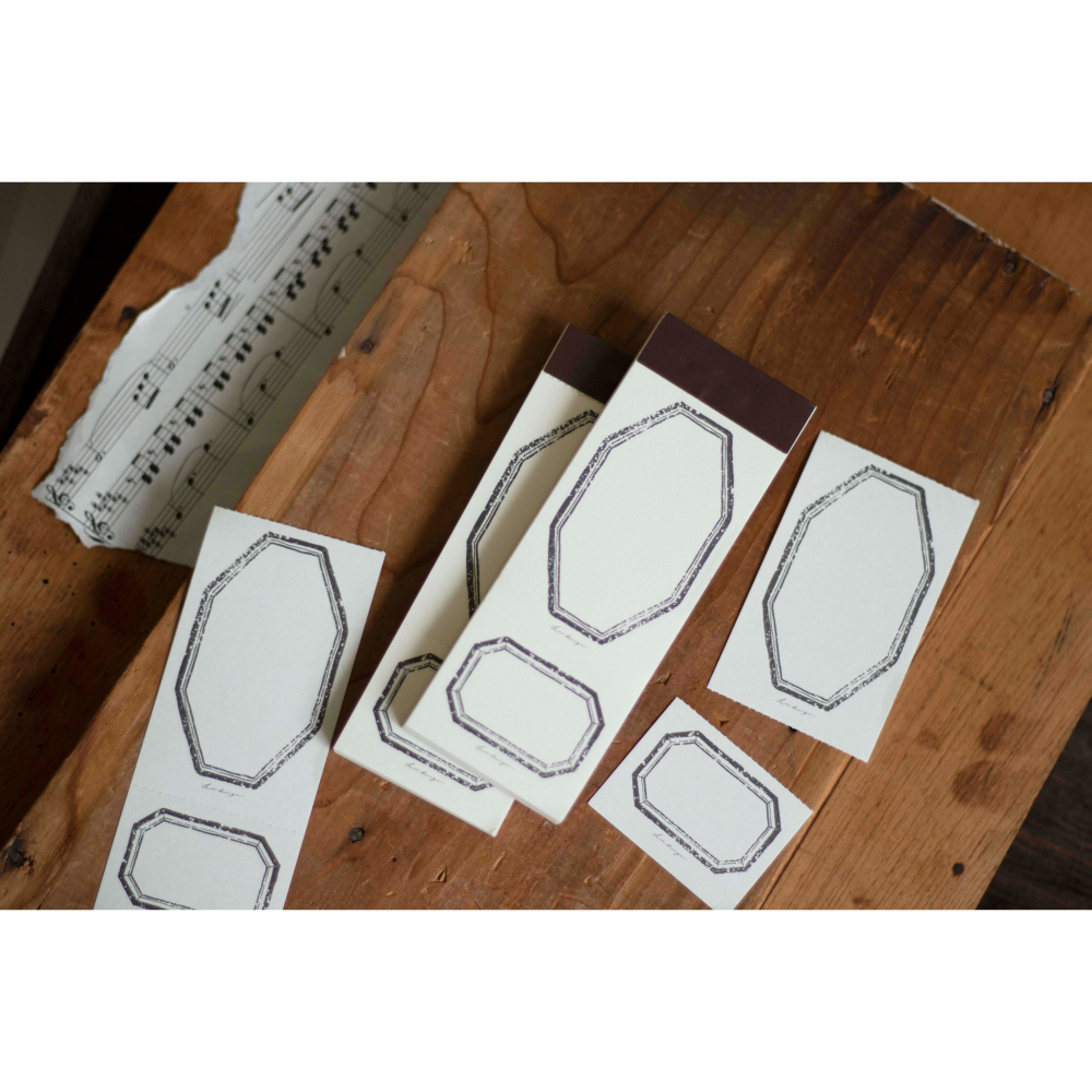 【復古框2款】樂意loidesign『灰色相框/木質相框』便箋本 便簽本【立夏手帳生活】-細節圖6