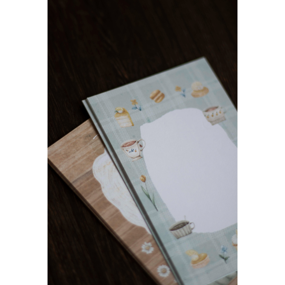 【2款】樂意loidesign『檸檬馬克杯/檸檬與小鳥盤』mini 6 便箋本 便簽本【立夏手帳生活】-細節圖5