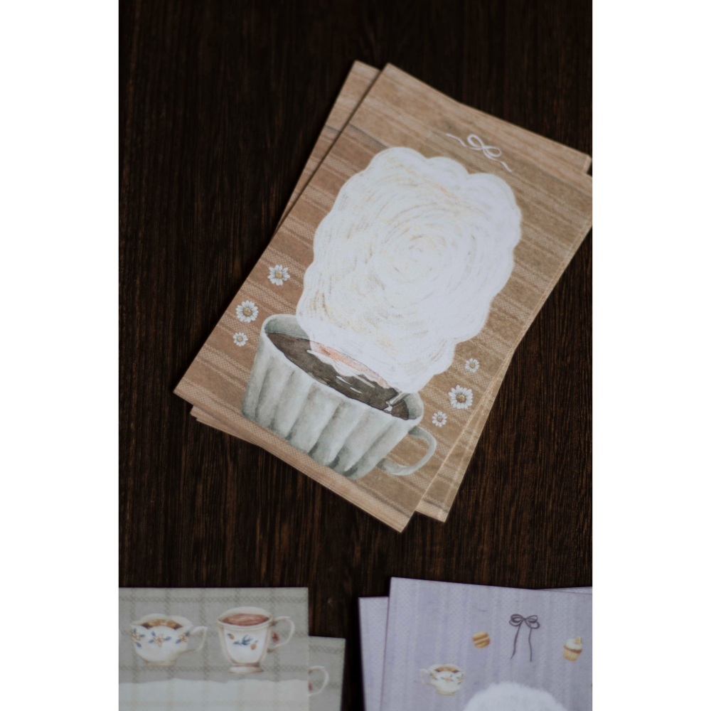 【2款】樂意loidesign『檸檬馬克杯/檸檬與小鳥盤』mini 6 便箋本 便簽本【立夏手帳生活】-細節圖6