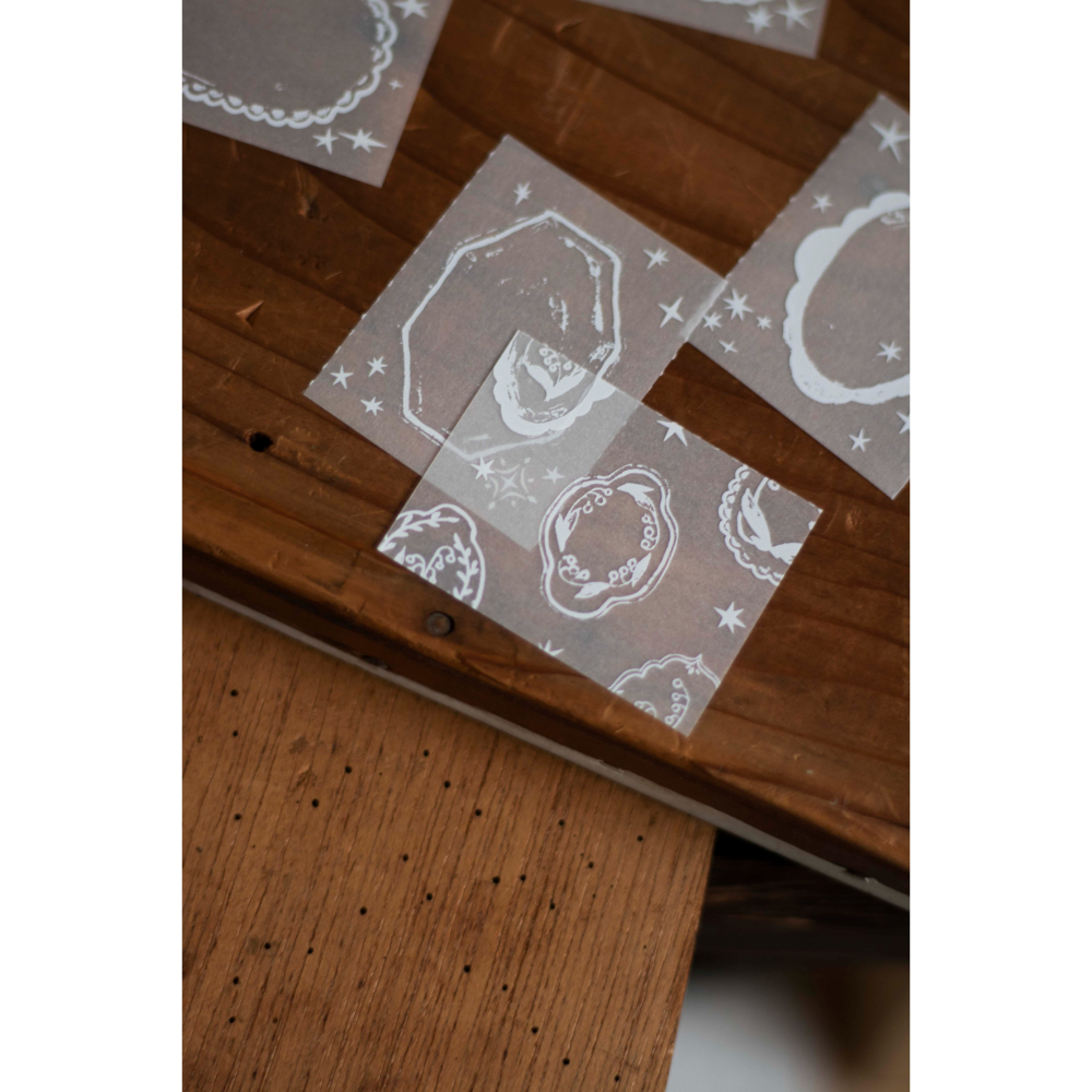 【3款】樂意loidesign『花盤/標本室/日與夜櫻』描圖紙便箋本 便簽本【立夏手帳生活】-細節圖3