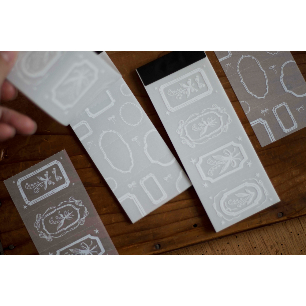 【3款】樂意loidesign『花盤/標本室/日與夜櫻』描圖紙便箋本 便簽本【立夏手帳生活】-細節圖7